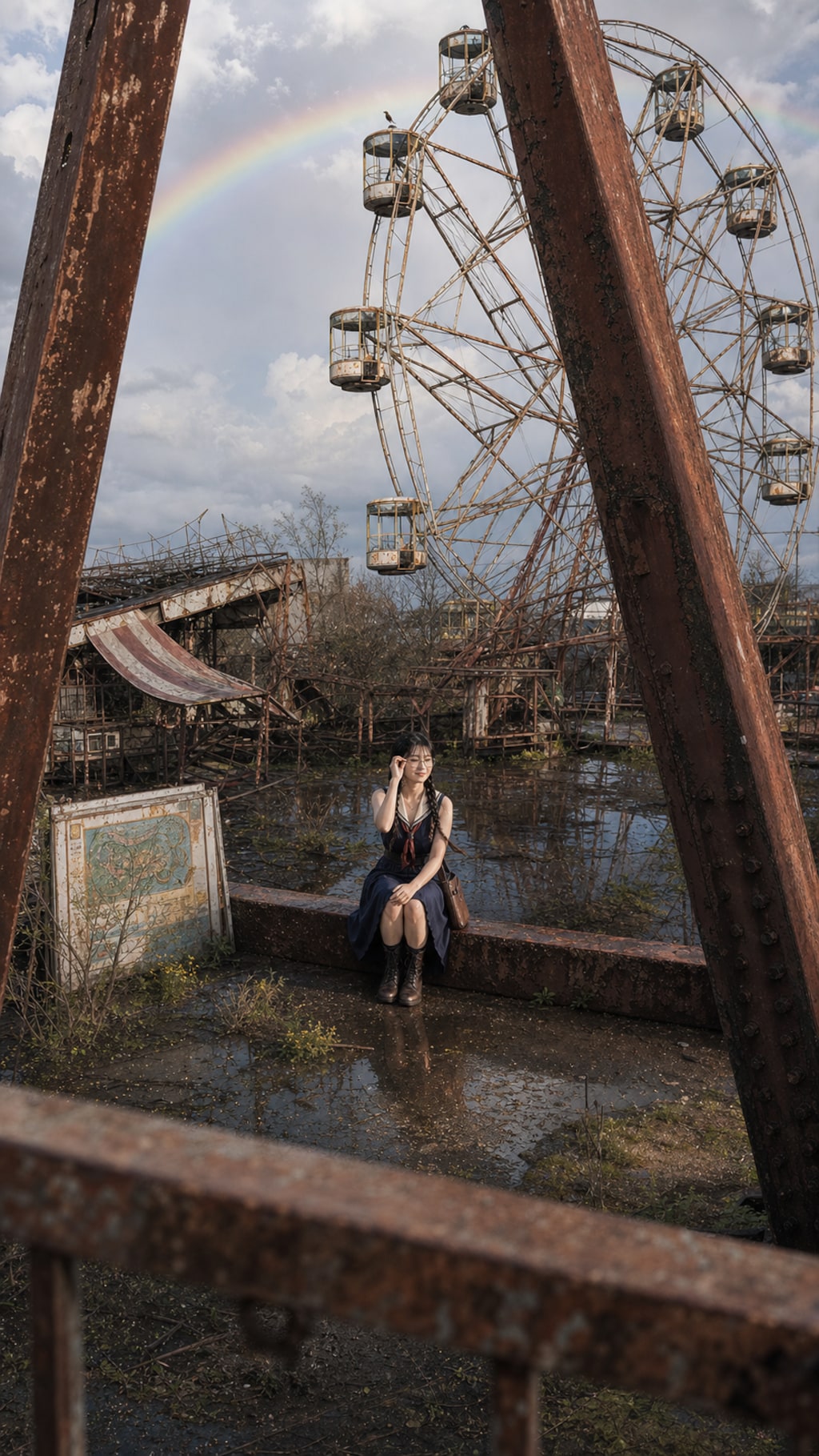 Raindrops in a Forgotten Summer