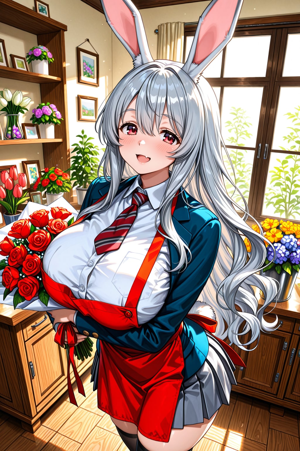 お花屋さんでバイト