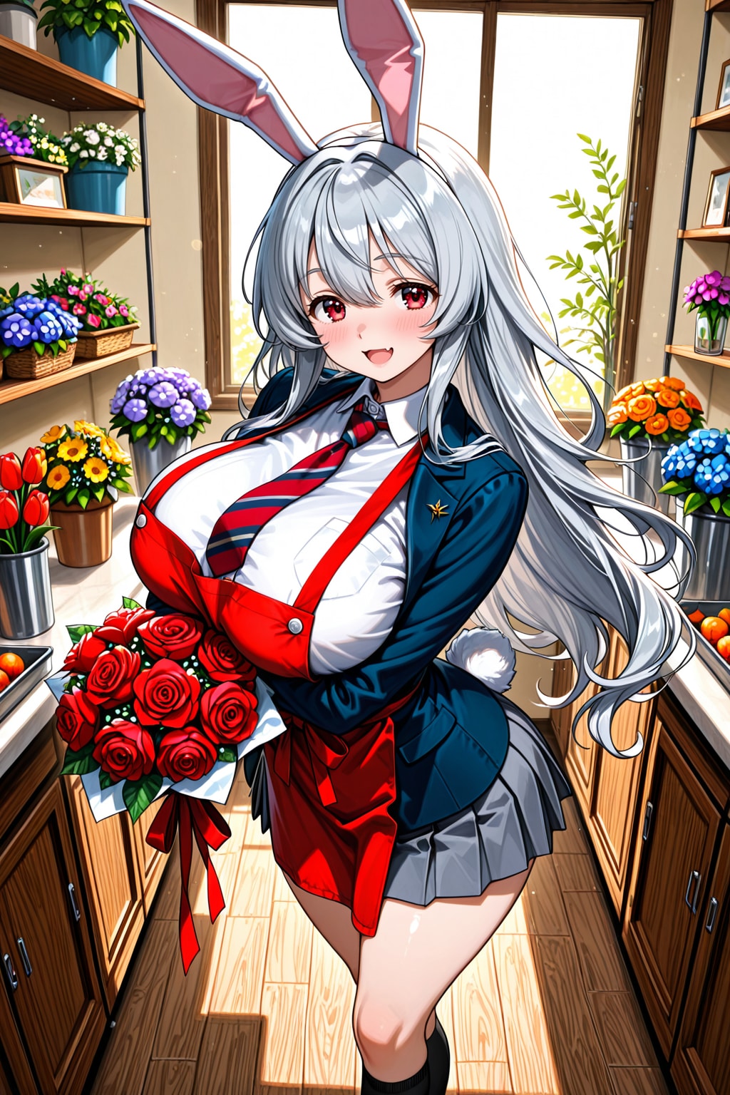 お花屋さんでバイト