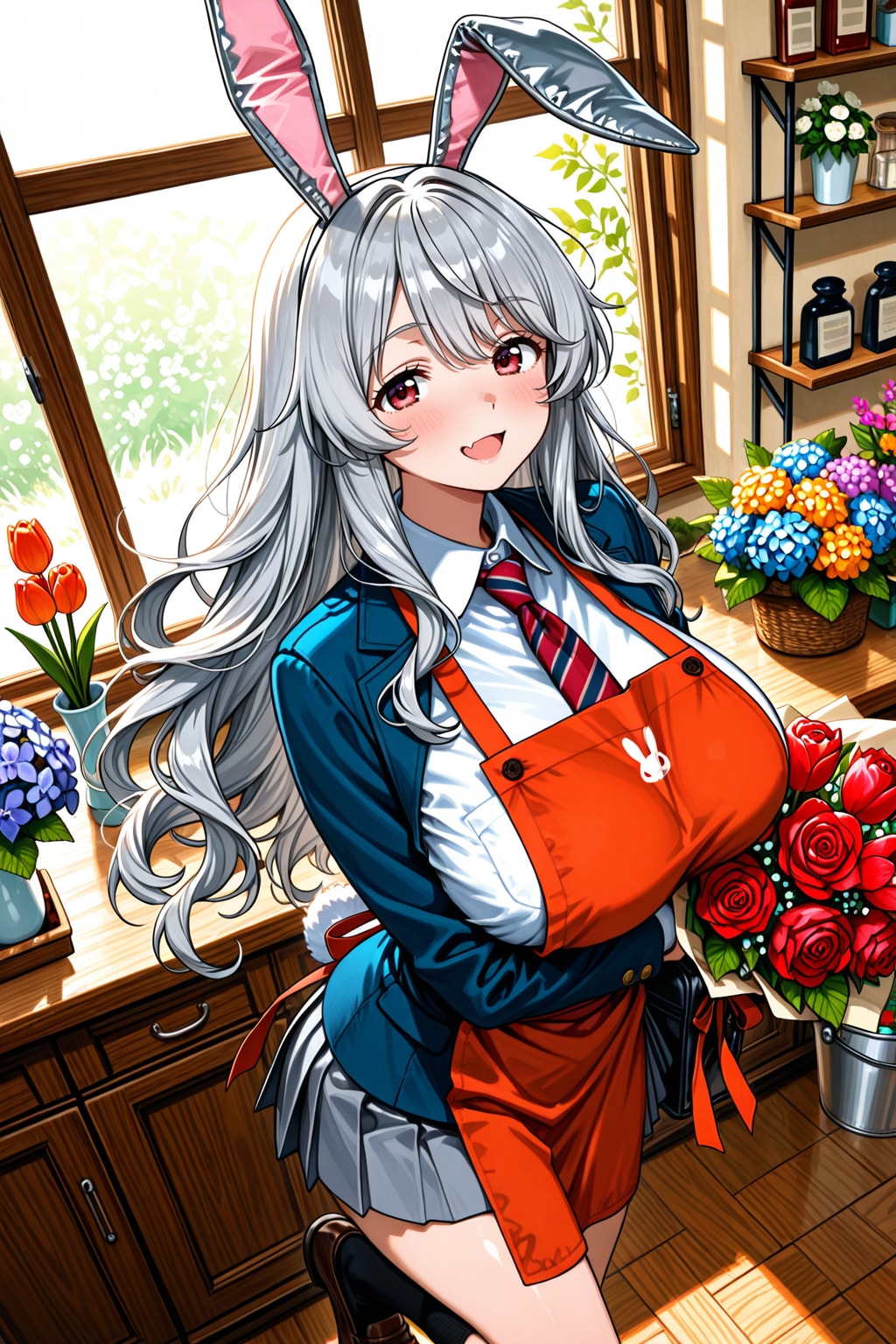 お花屋さんでバイト