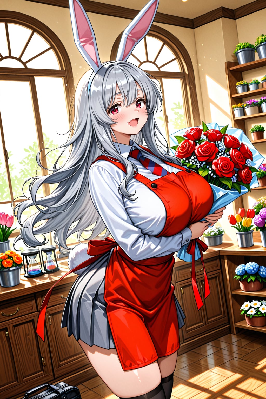 お花屋さんでバイト