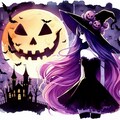 水彩画ハロウィン 11枚目