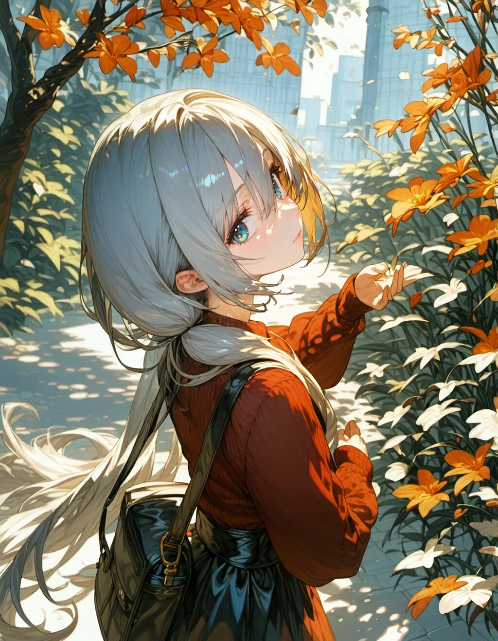 Sunlit Meadow Wanderer