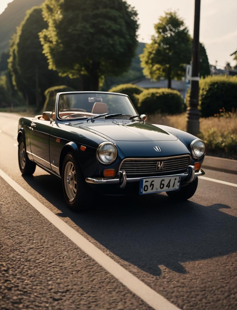 オッサンのオープンカー | の人気AIイラスト・グラビア