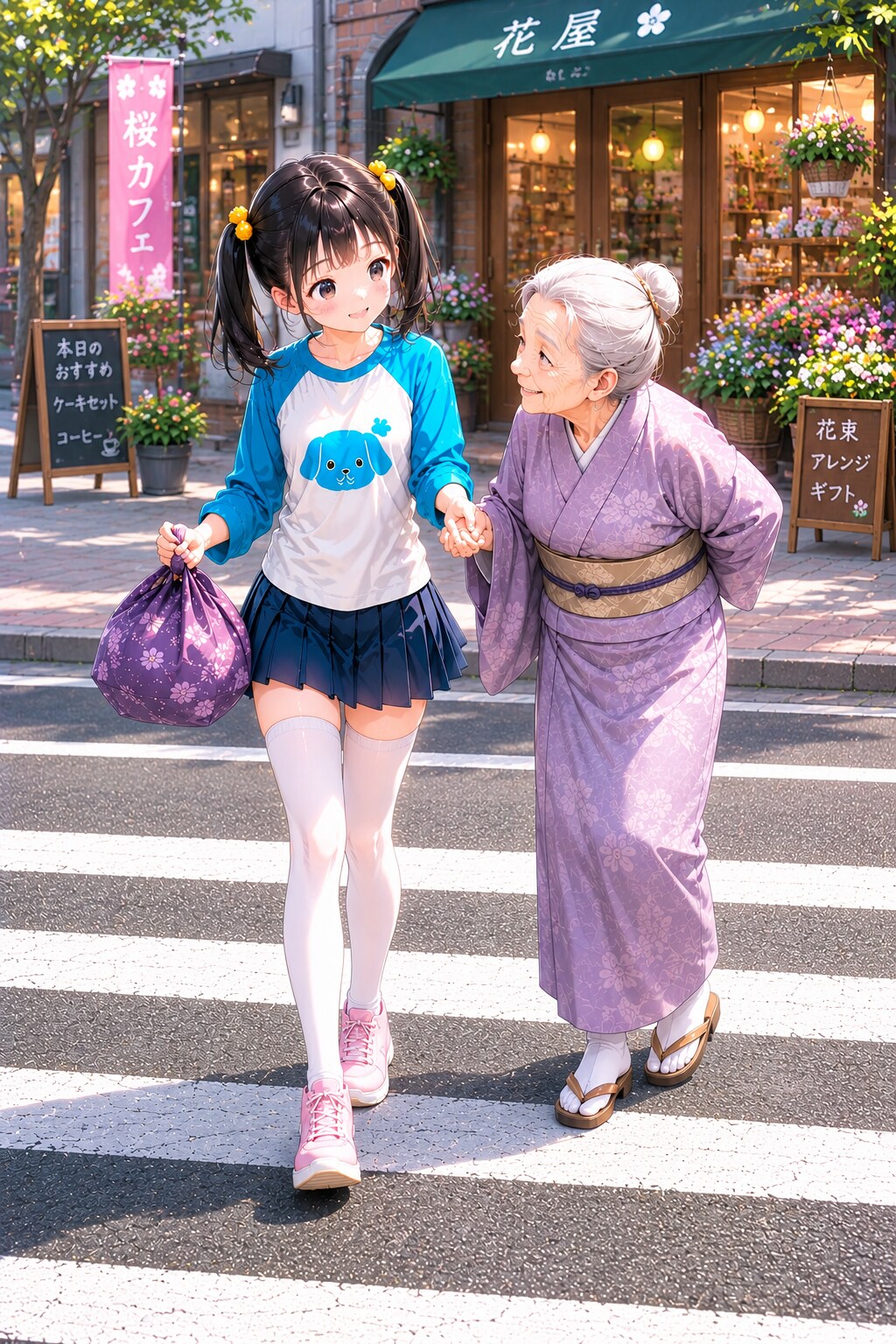 今日は、小さな親切運動スタートの日。困ってる人がいたら声を掛けてあげよう♪
