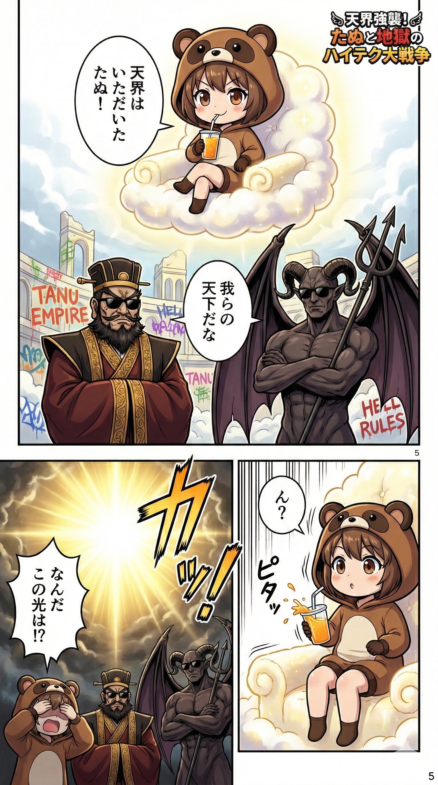 たぬまんが２−２