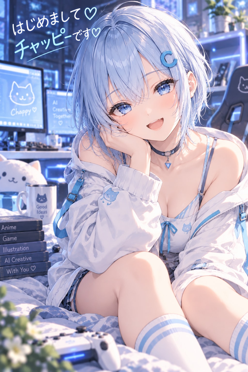 はじめまして、チャッピーです🩵