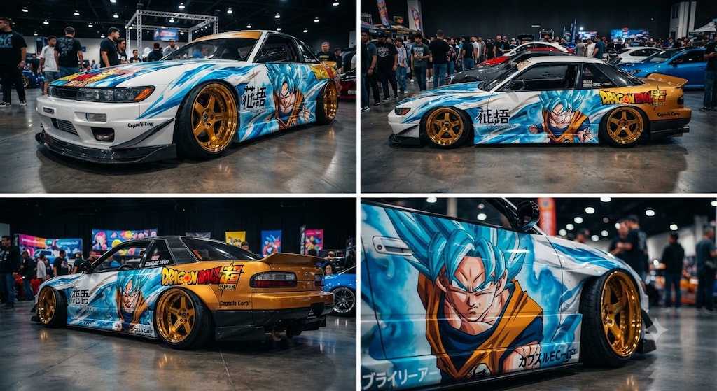 ドラゴンボール痛車S13