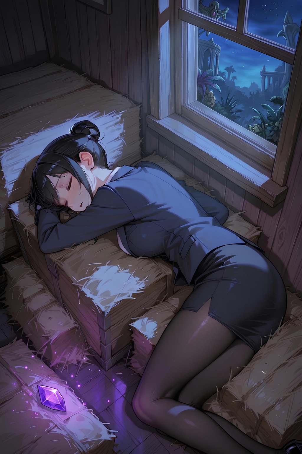 この世界、ベッドか発明されてないのかぁ