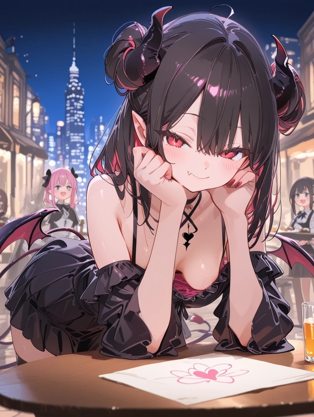 サキュバスちゃんの誘惑