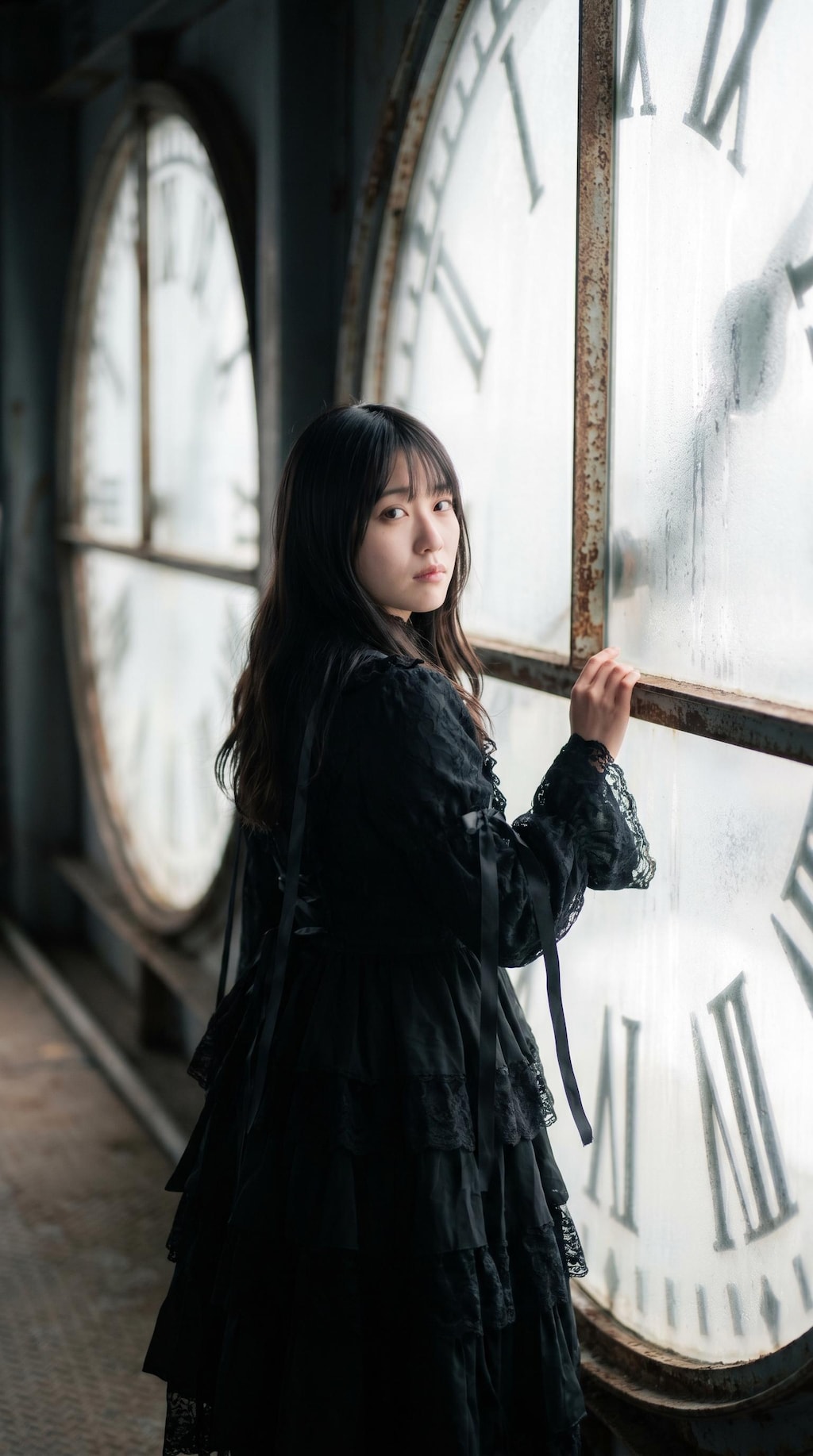 The Girl Beneath the Frozen Clock