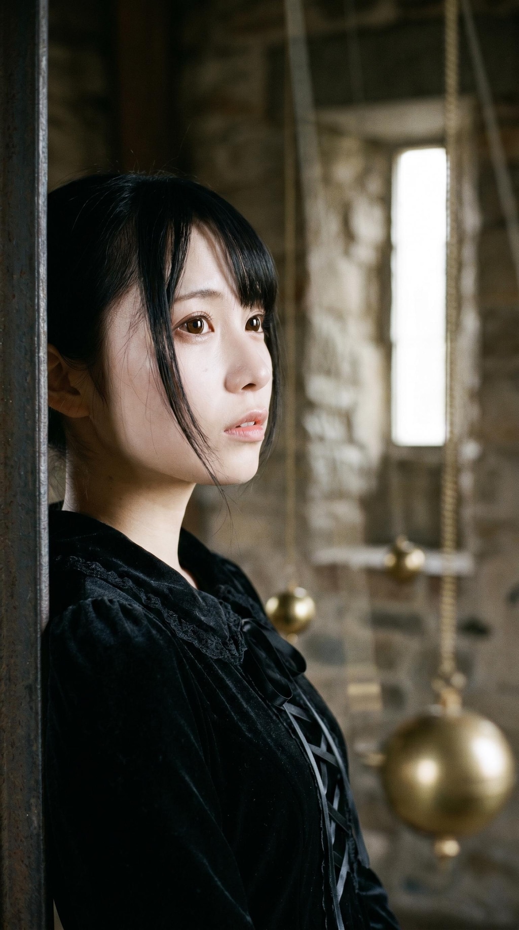 The Girl Beneath the Frozen Clock