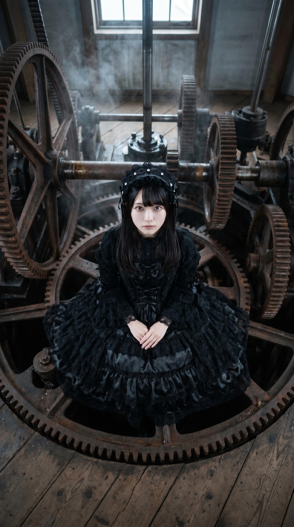 The Girl Beneath the Frozen Clock