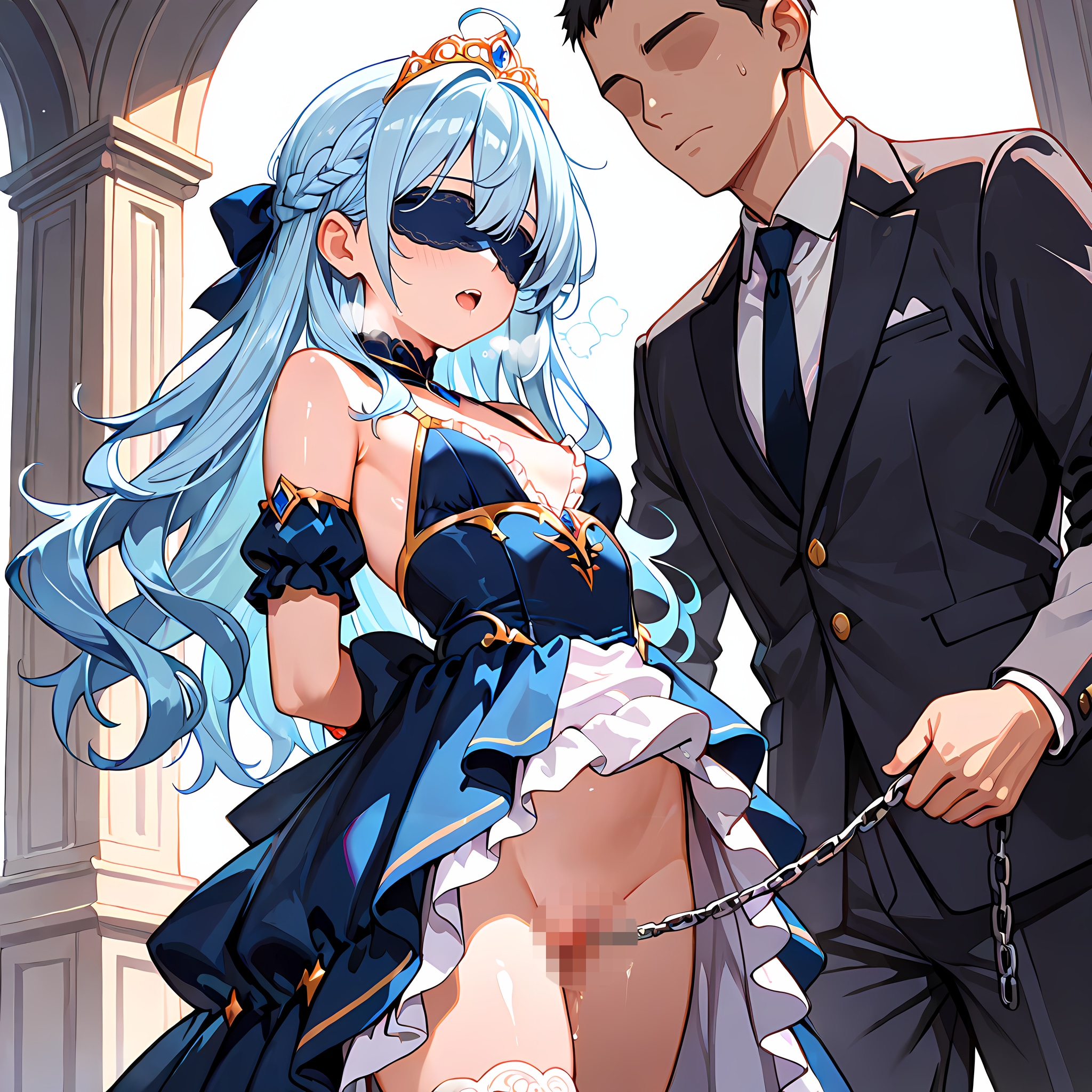 姫様、お散歩の時間です。