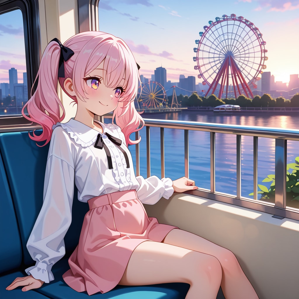 遊園地 | の人気AIイラスト・グラビア