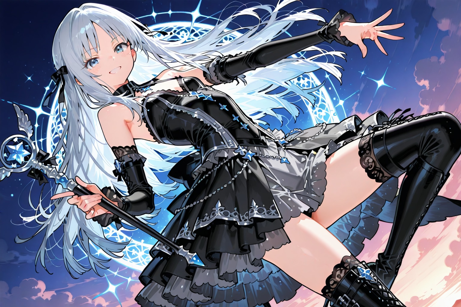 魔法少女 | の人気AIイラスト・グラビア