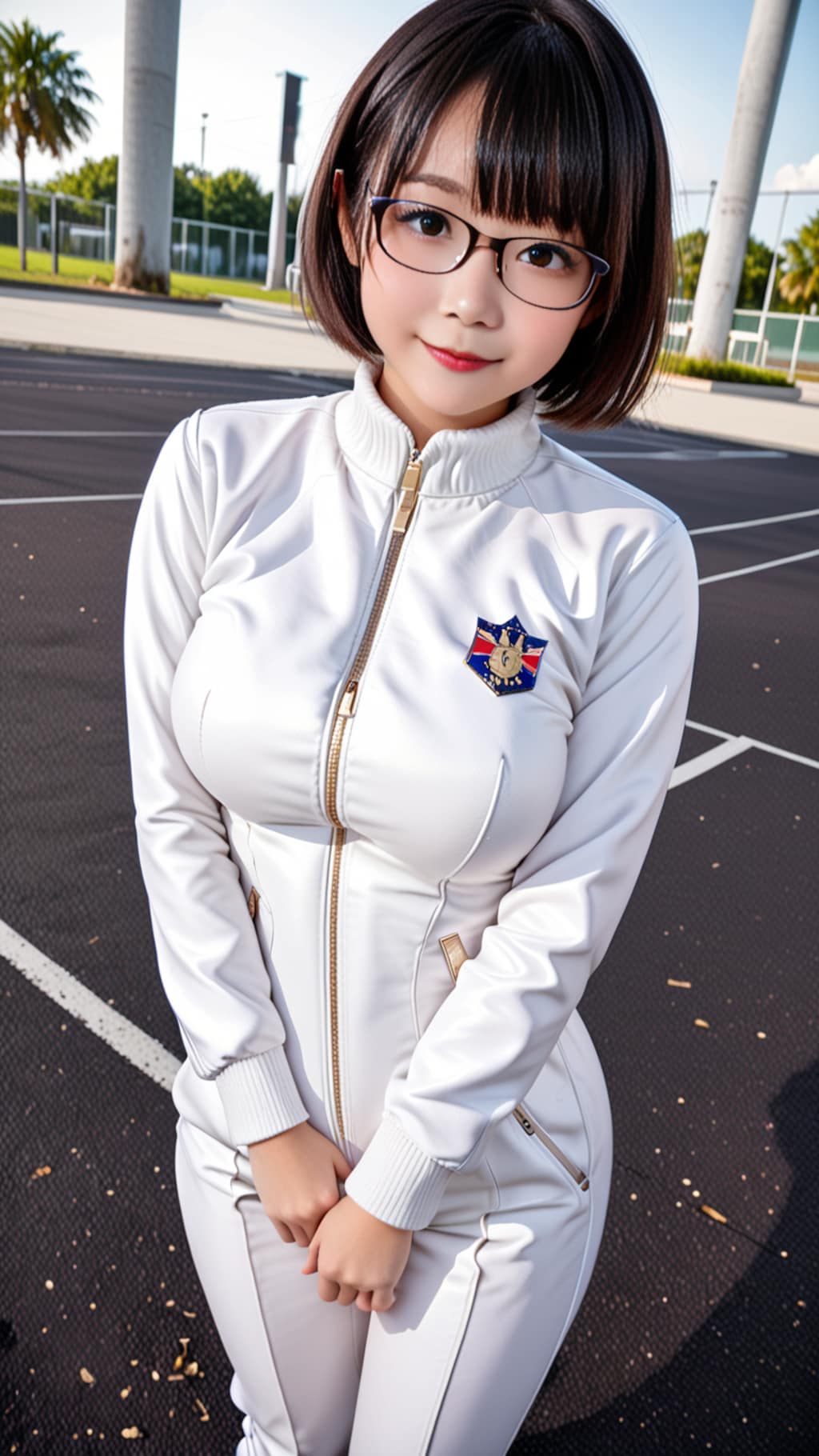 ジャージ眼鏡っ娘0222