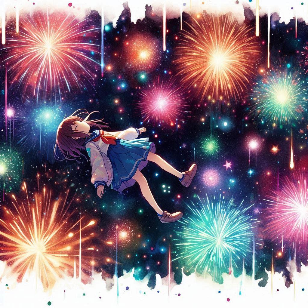 夢花火 (花火と少女16) | の人気AIイラスト・グラビア