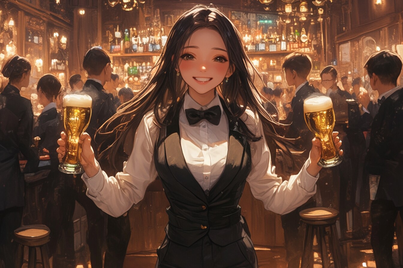 乾杯‼️🍻✨156 | の人気AIイラスト・グラビア
