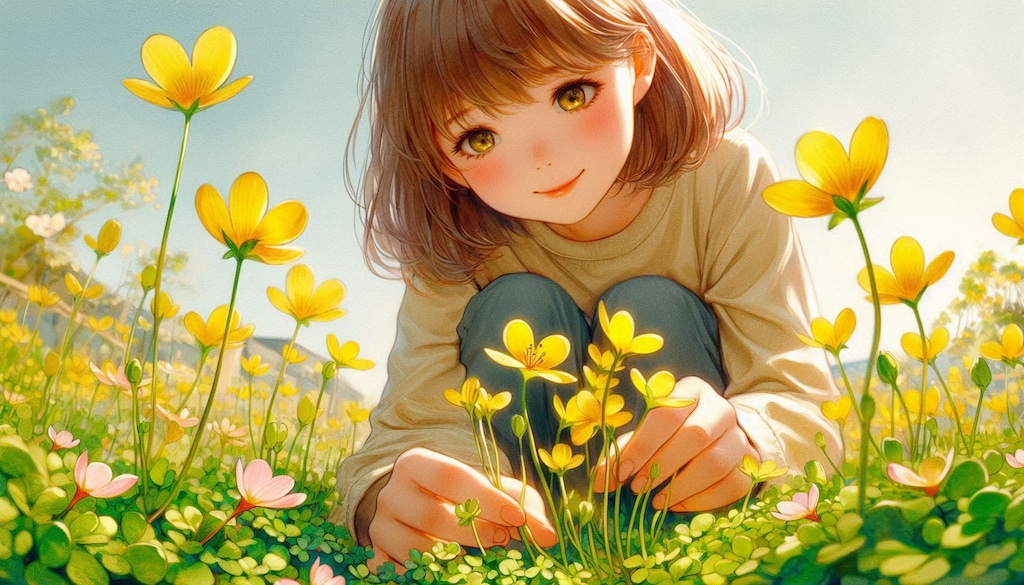 誕生花　0520 カタバミ