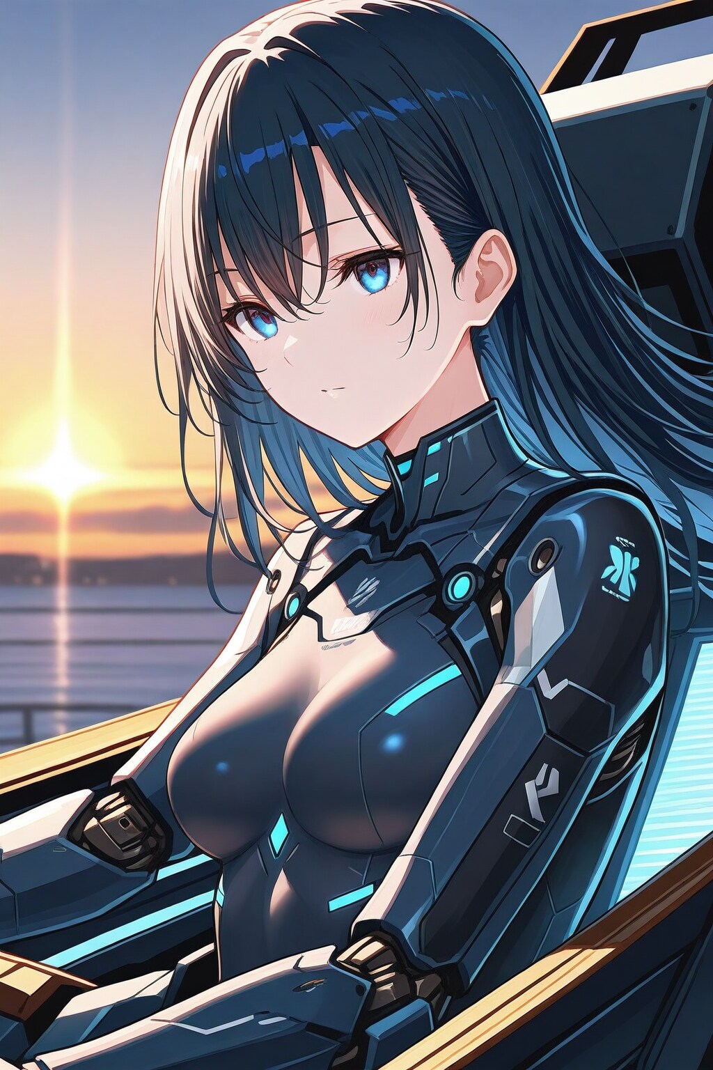 コックピットのメカ葵さん