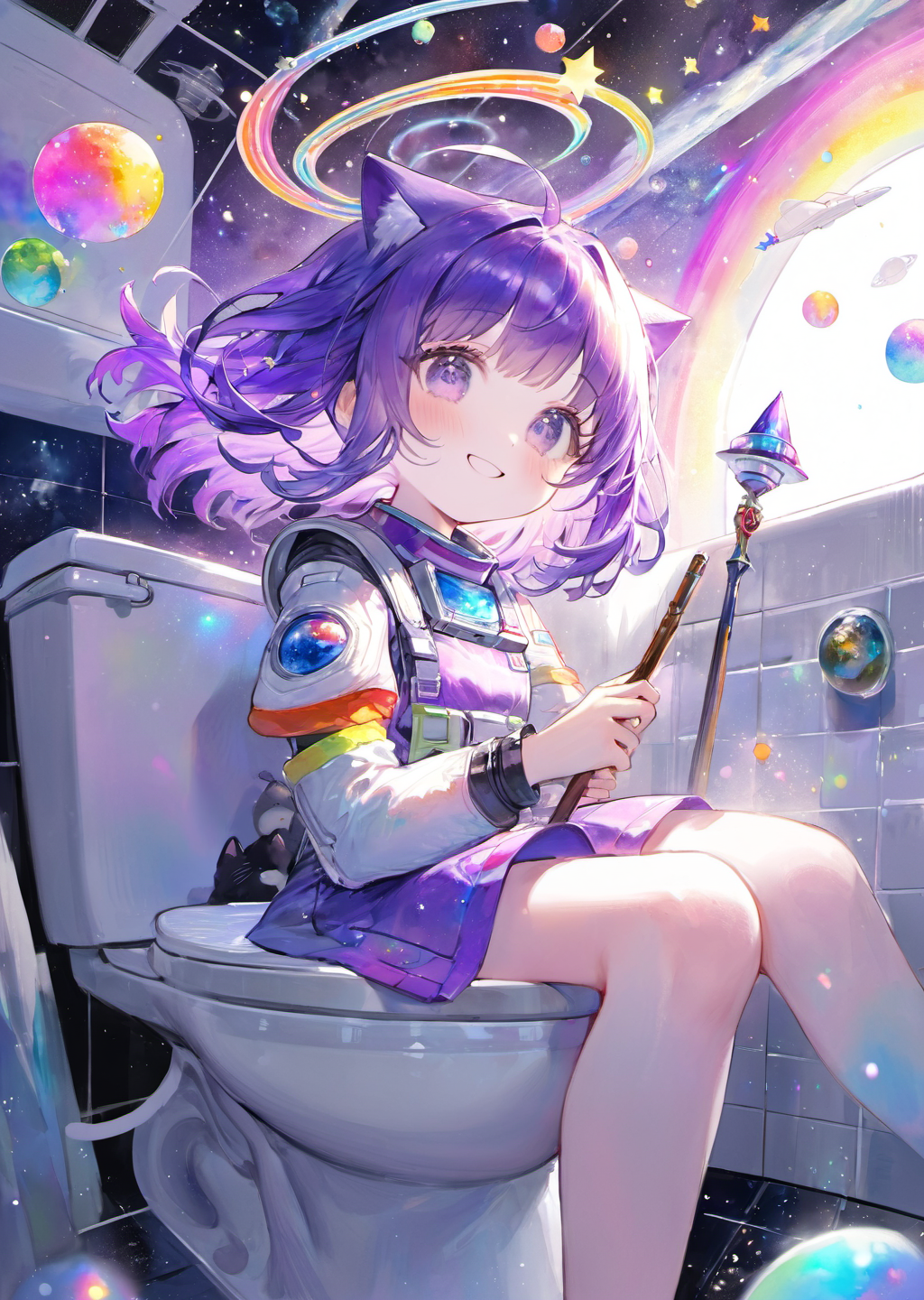 トイレから宇宙旅行