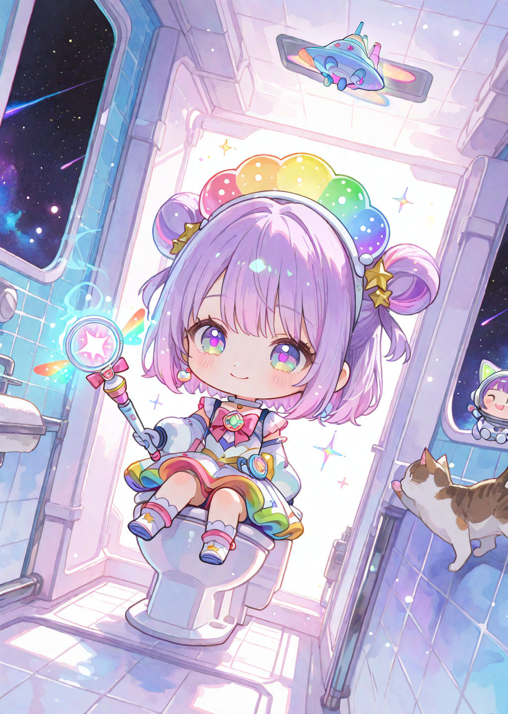 トイレから宇宙旅行