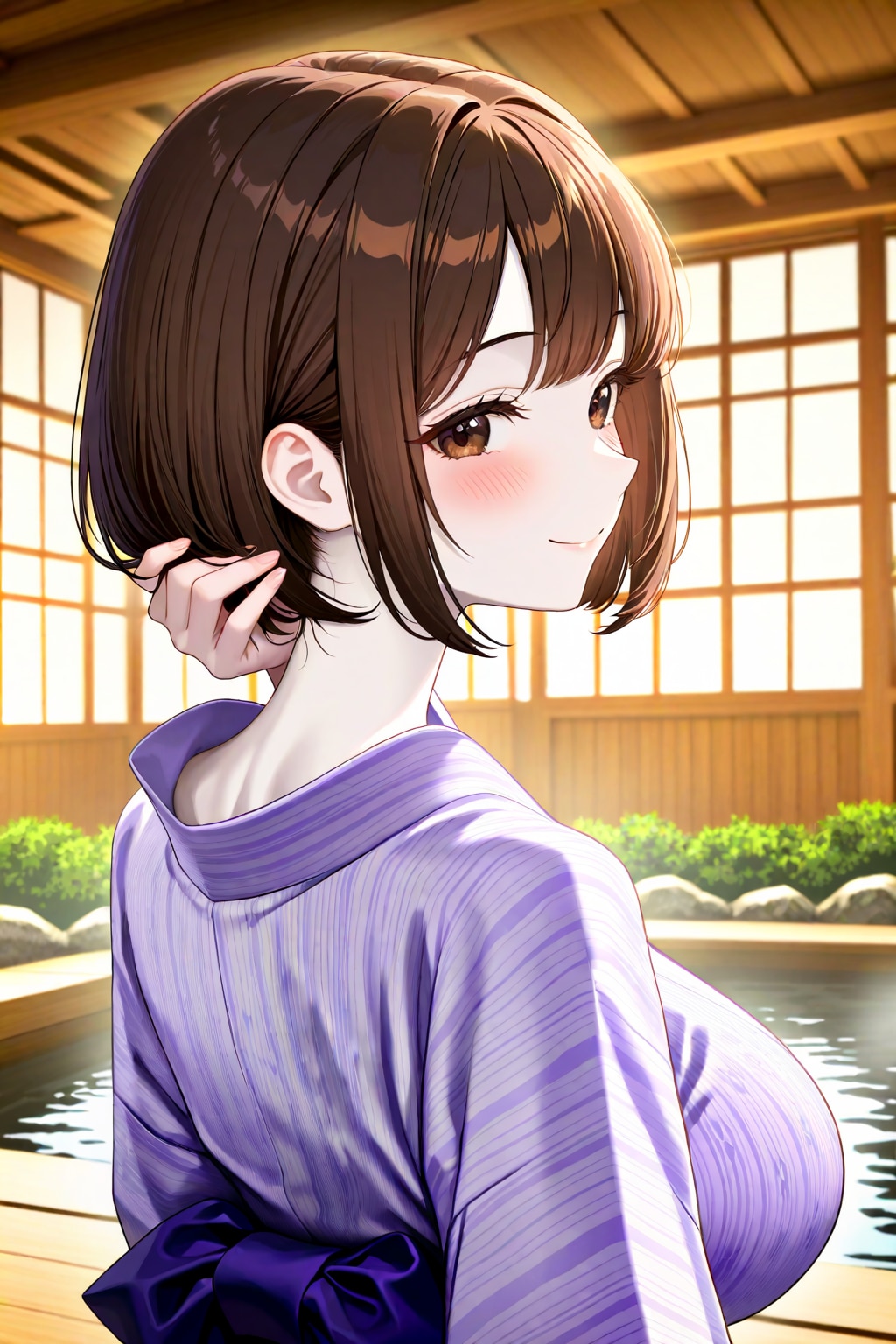 アキちゃんのうなじ