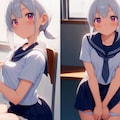 放課後ふたりエッチ - マルチビューコレクション - 2枚目