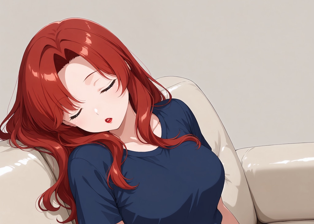 事務所で、家で、友達と… うとうと