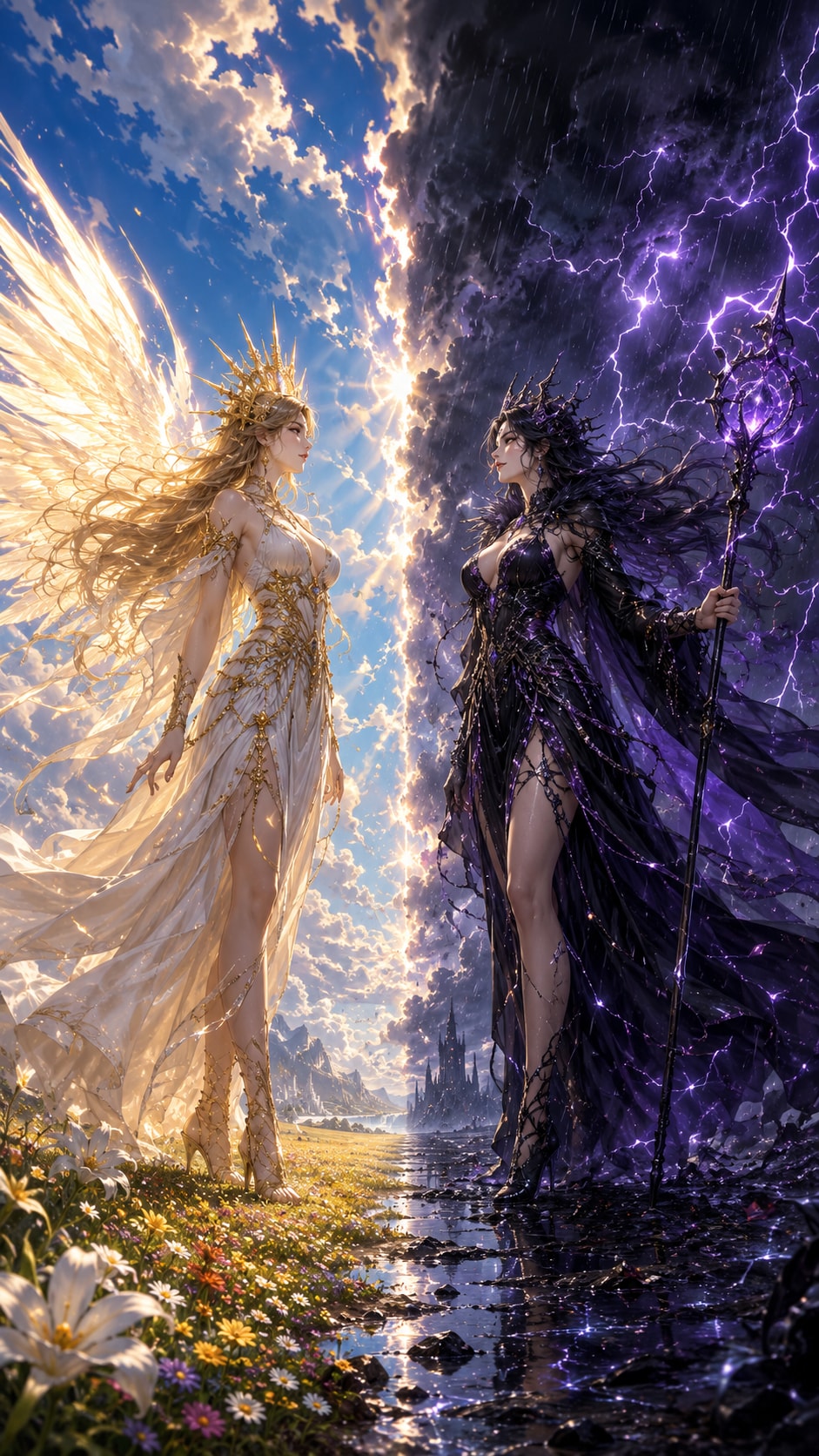 晴天の女神 vs 雷雨の魔女