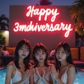 3周年おめでとうございます！ 2枚目