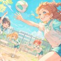 みんなでドッジボール 2枚目