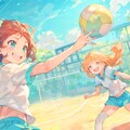 みんなでドッジボール 5枚目