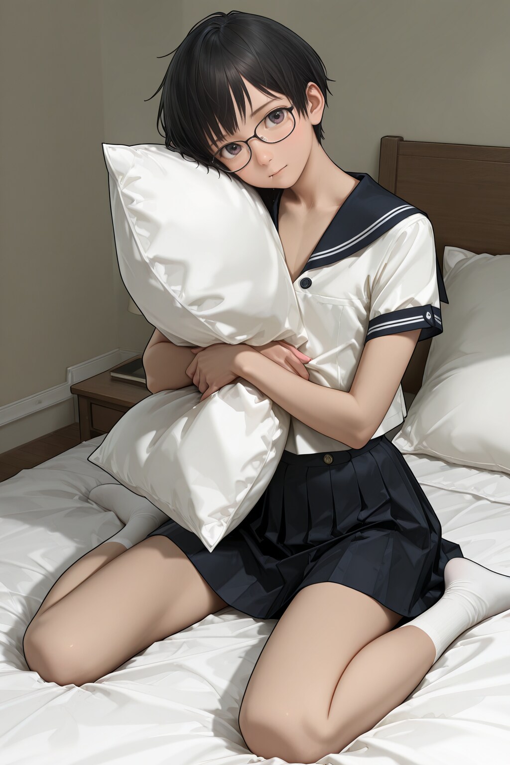 さみしがり | の人気AIイラスト・グラビア