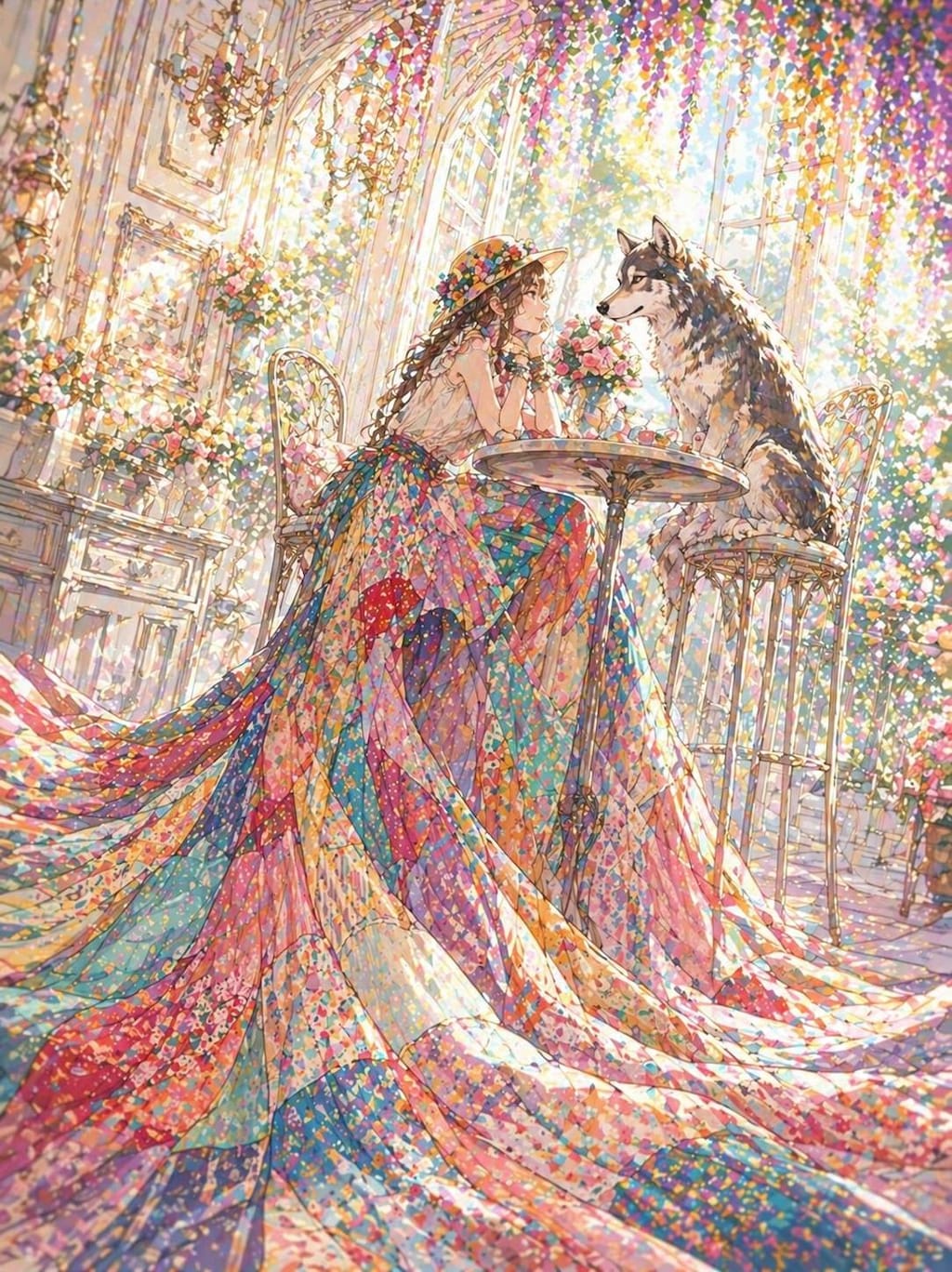 ロングロングスカート