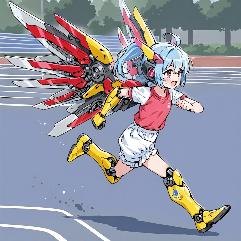 lilacで陸上競技メカ娘260529