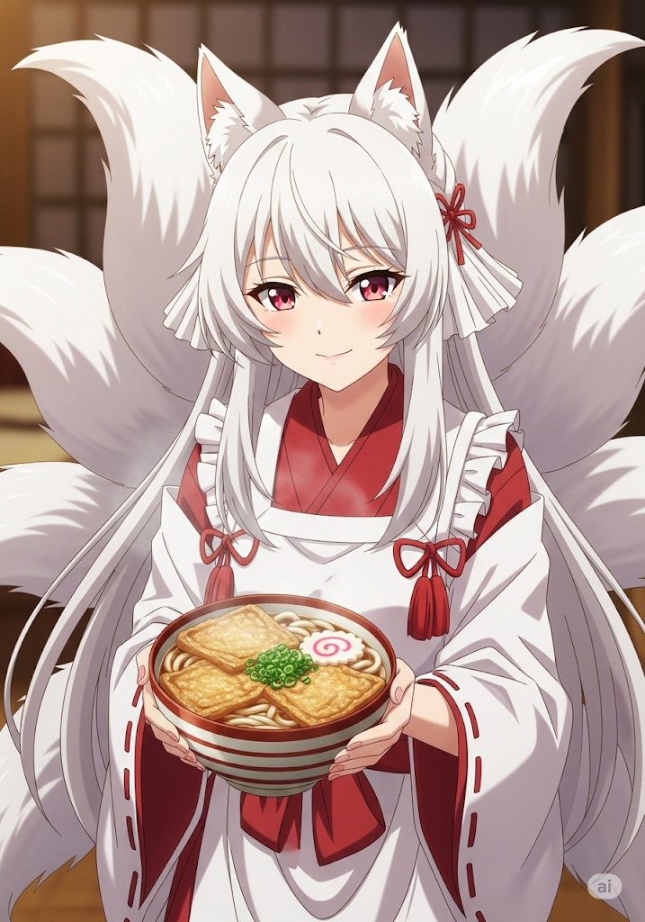 きつねうどん | の人気AIイラスト・グラビア