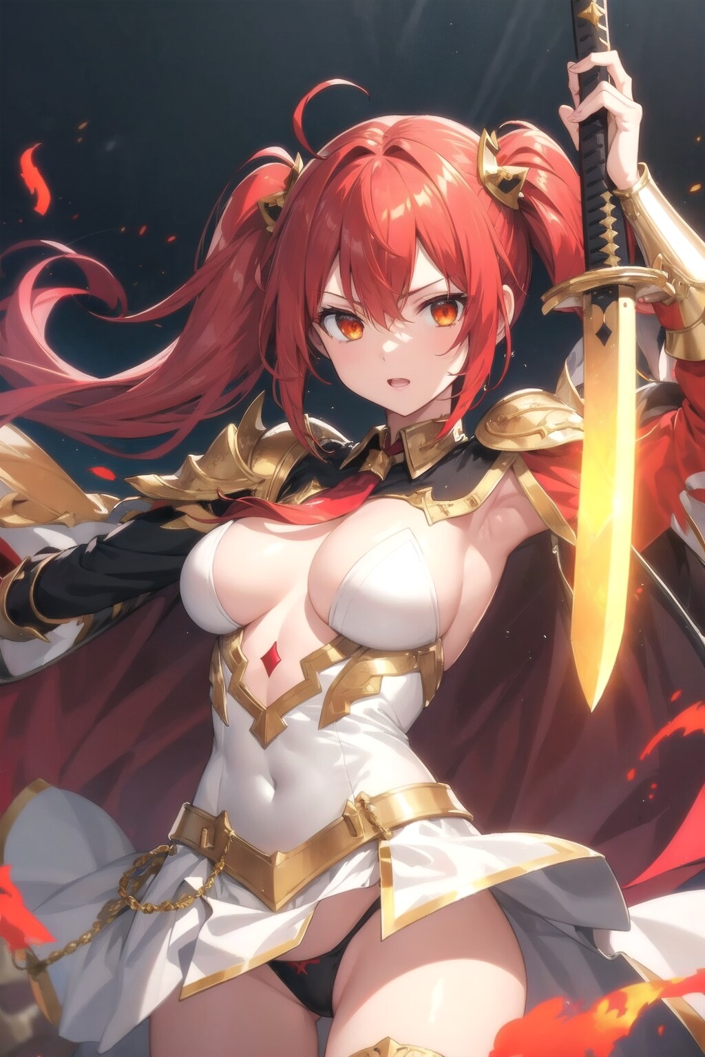 炎の剣士