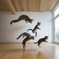 宙を舞うねこたち 6枚目