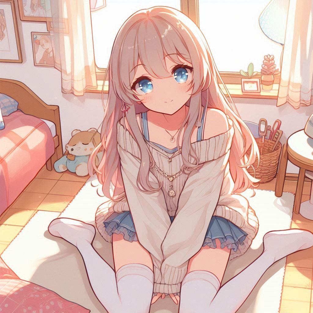 可愛い女の子　595