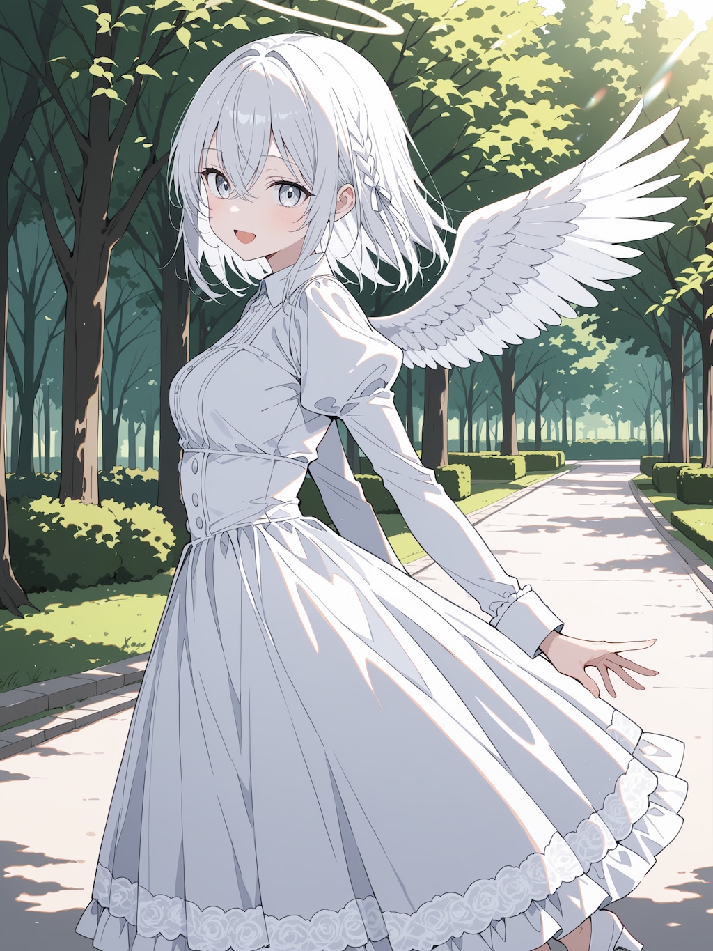 うちの白い子
