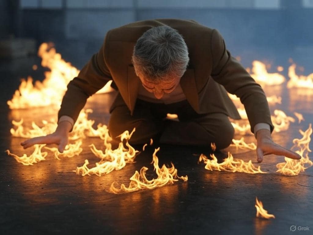 トネガワ！！灼熱の鉄板焼き土下座！！
