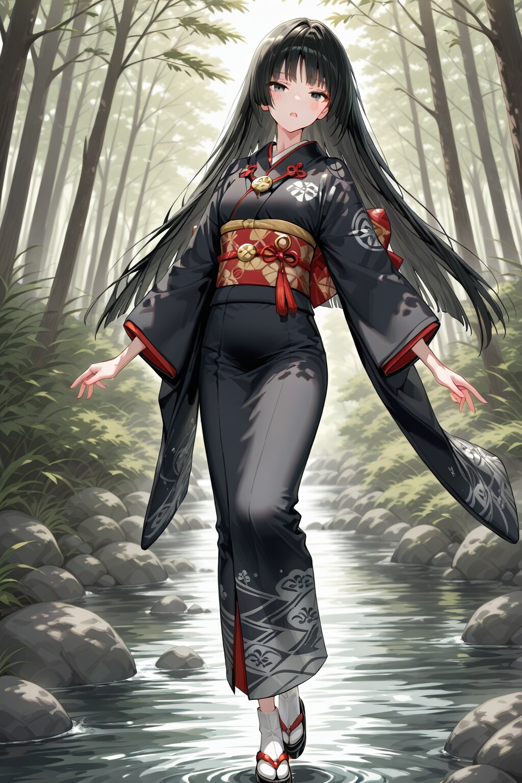 お題：冒険　和・黒魔道士（1）