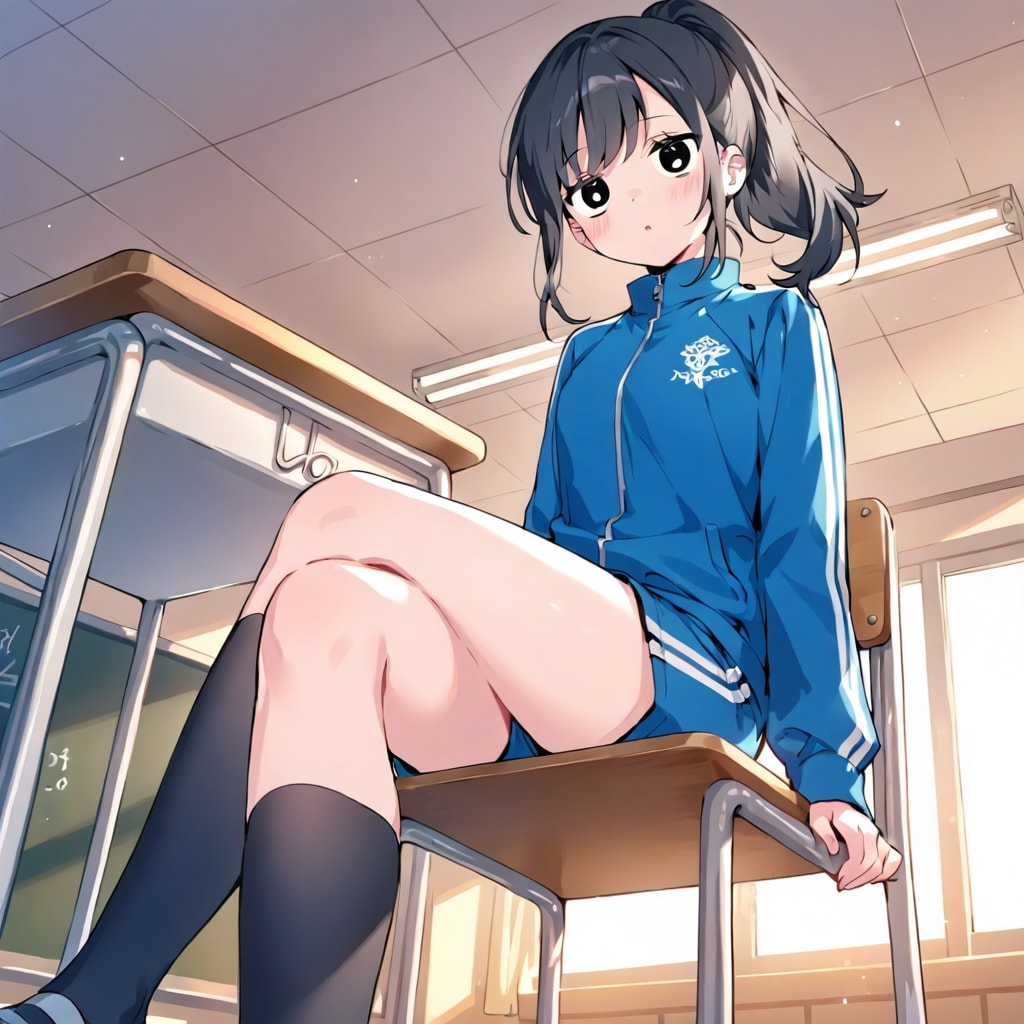 きょとんとしている