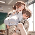 人妻お姉さん　女教師7 7枚目