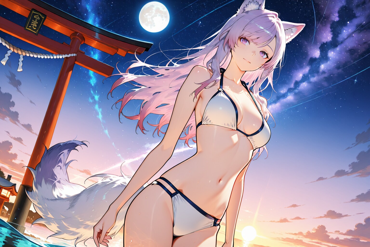 巫女ビキニのFENRIRちゃん