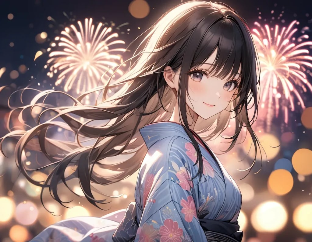 きれいな黒髪のきれいな君