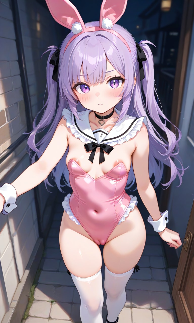 地雷系バニーガール