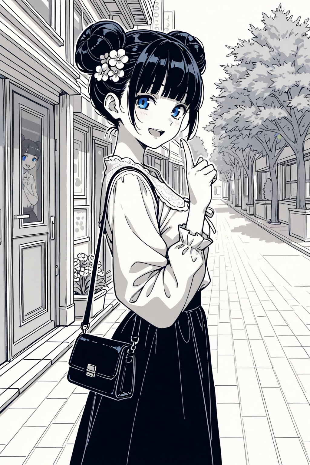 かおるのおだんごちゃんスケッチ１０